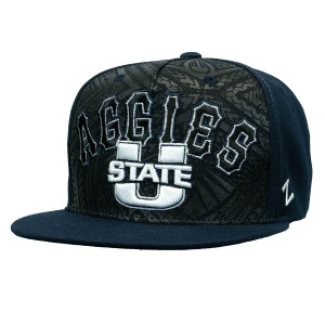 Aggies U-State Tribal Pattern Snapback Hat